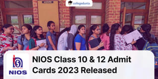 NIOS Class 10 & 12 Admit Cards 2023 Released @sdmis.nios.ac.in; Check More Details Here